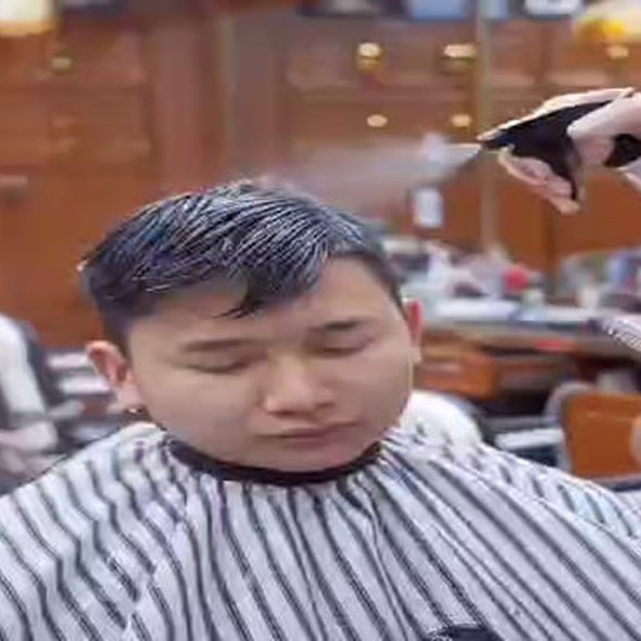 What its feels like to get a hair cut