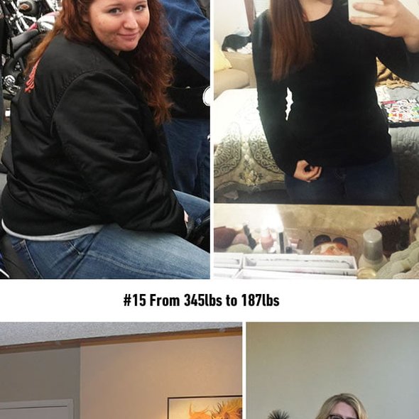 28 Dramatic Weight-Loss Photos Showing What Willpower Can Do