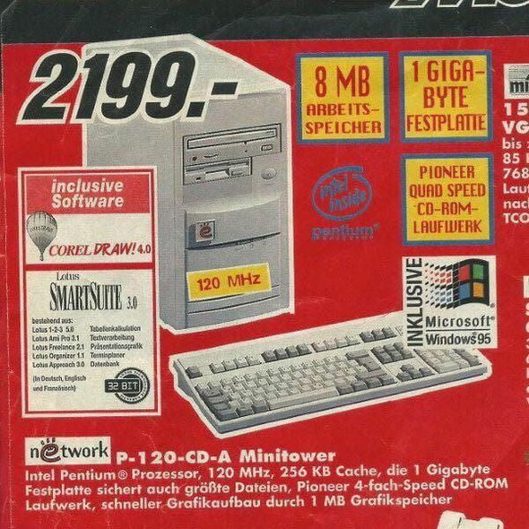 Gaming pc back in the days