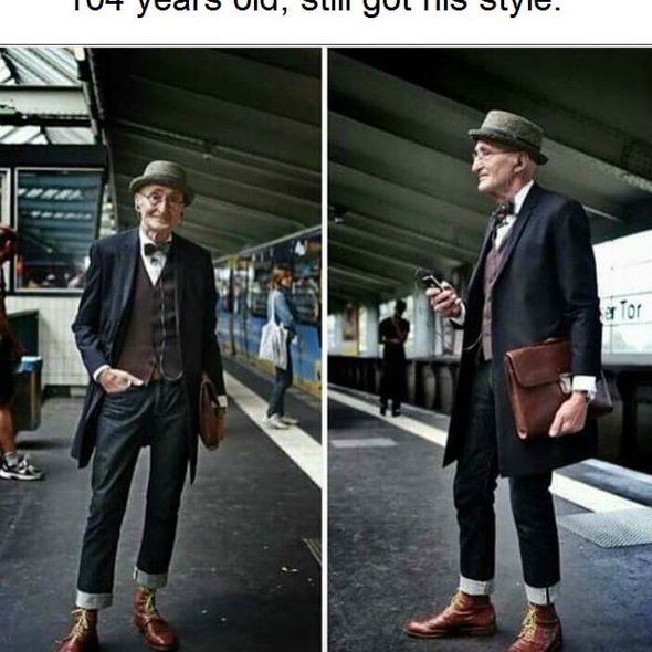 Grandpa got style