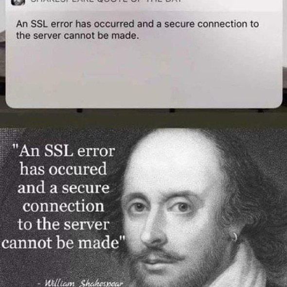 SSL error