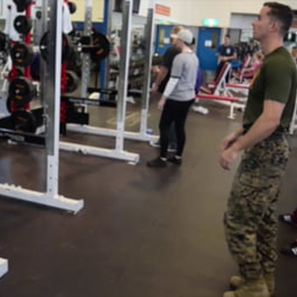One of the hardest pull-ups made by an American soldier