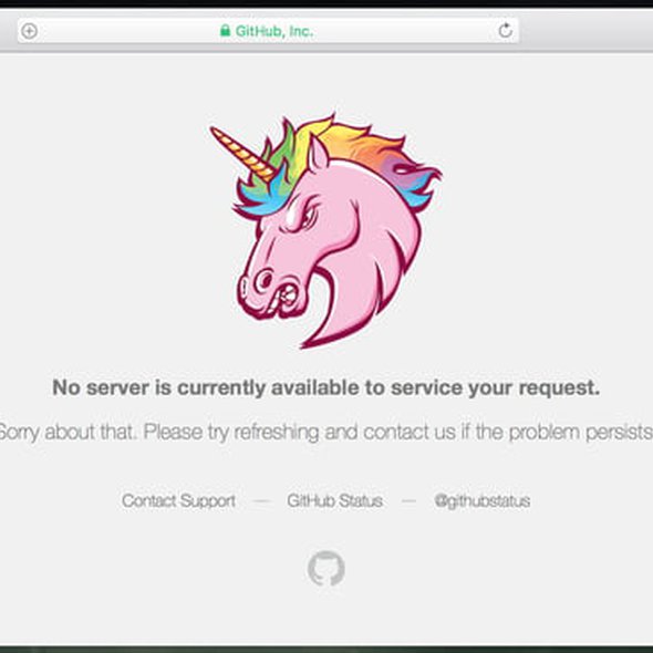 GitHub out of order view