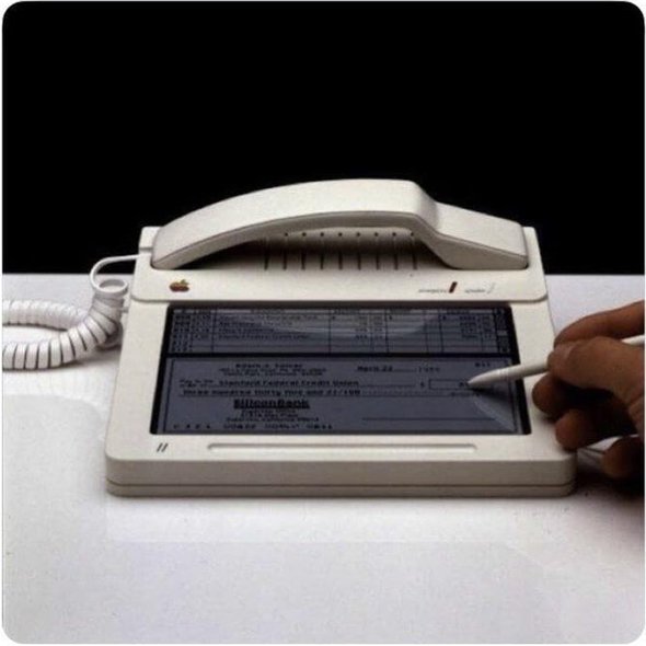 Apple’s touchscreen “iPhone” prototype from 1983......