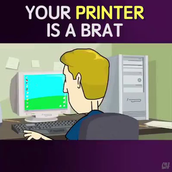 That darn printer