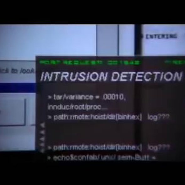Most credible scene of hacking ever! Attacker must have had 5 people on the keyboard.