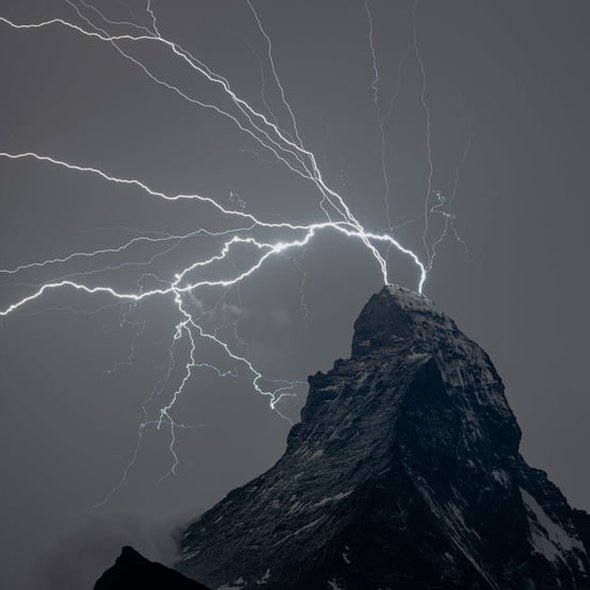 This photo of the Matterhorn won landscape photo of the year. Enjoy!